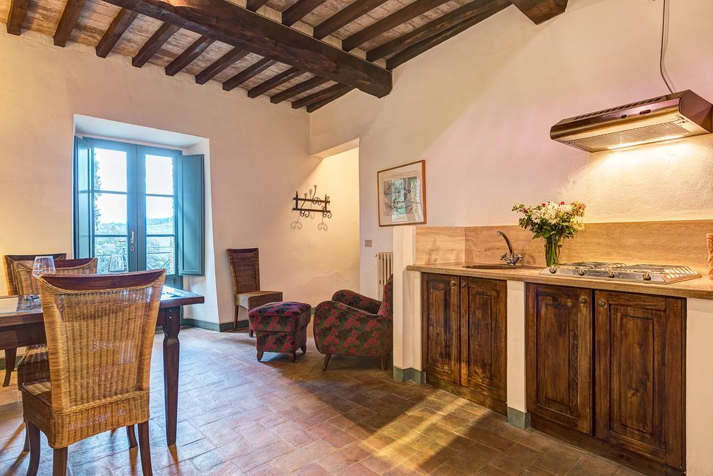 Residence Castello Di Orgiale Castelnuovo Berardenga Eksteriør bilde